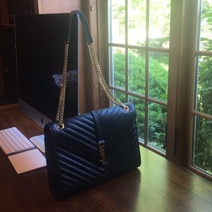 YSL large monogram bag